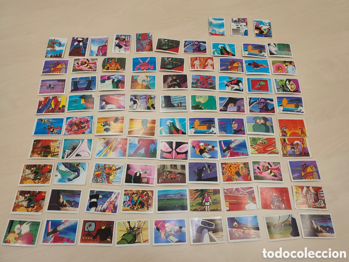 Coleccionismo cromos antiguos: Lote 84 Cromos Mazinger Z &ndash; Editorial FHER (1978) Serie TV Vintage Anime | Colecci&oacute;n Toei
