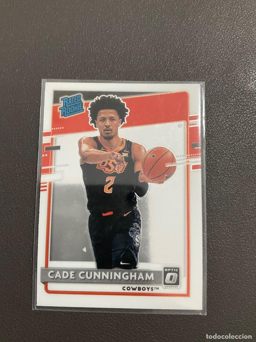 Coleccionismo cromos antiguos: 2021 NBA Panini Chronicles Donruss Optic Draft Picks - CADE CUNNINGHAM - RATED ROOKIE OSU