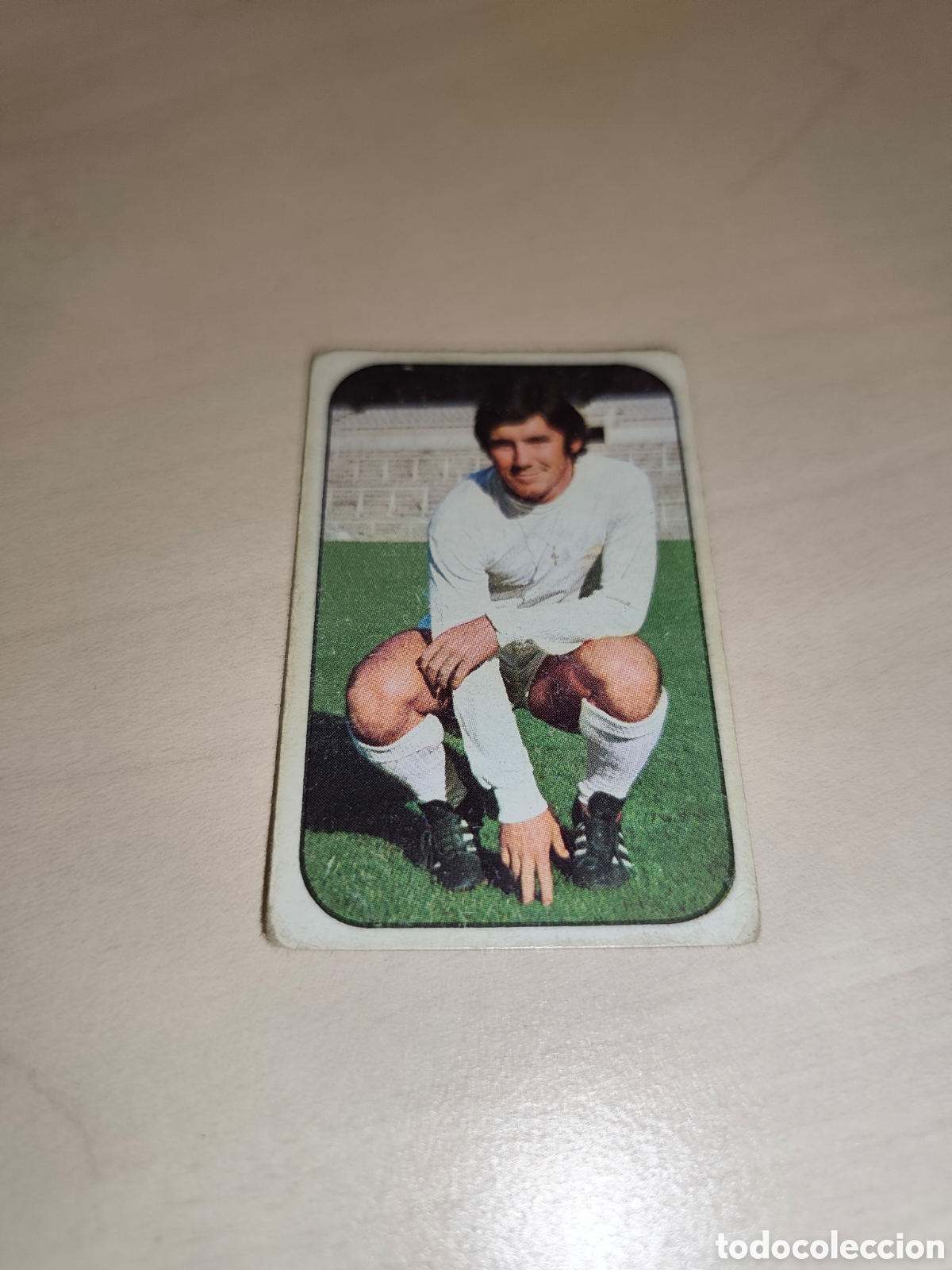 Coleccionismo cromos antiguos: Cromo Santillana - Real Madrid - Liga 76/77 Ediciones Este