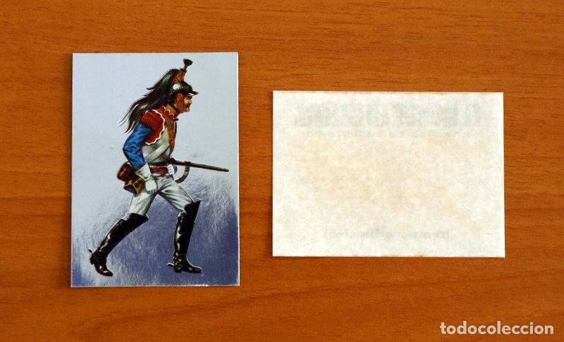 Coleccionismo cromos antiguos: El mundo en guerra a trav&eacute;s de la historia - Maga 1979 - n&ordm; 89 Plateado -Nunca pegado trasera suelta