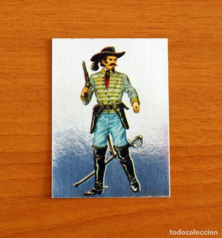 Coleccionismo cromos antiguos: El mundo en guerra a trav&eacute;s de la historia - Maga 1979 - n&ordm; 147 Plateado - Adhesivo Nunca Pegado