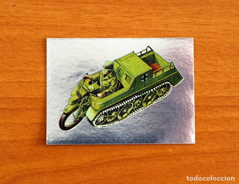 Coleccionismo cromos antiguos: El mundo en guerra a trav&eacute;s de la historia - Maga 1979 - n&ordm; 246 Plateado - Adhesivo Nunca pegado