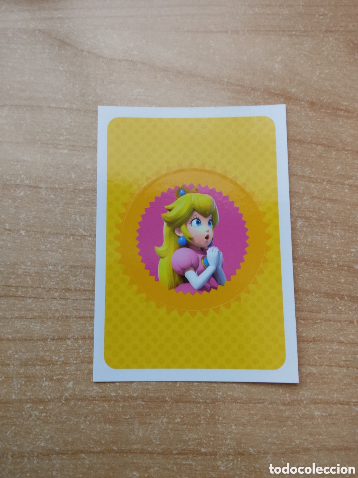Coleccionismo cromos antiguos: 95 CROMO PEACH SUPER MARIO ITS A ME MARIO