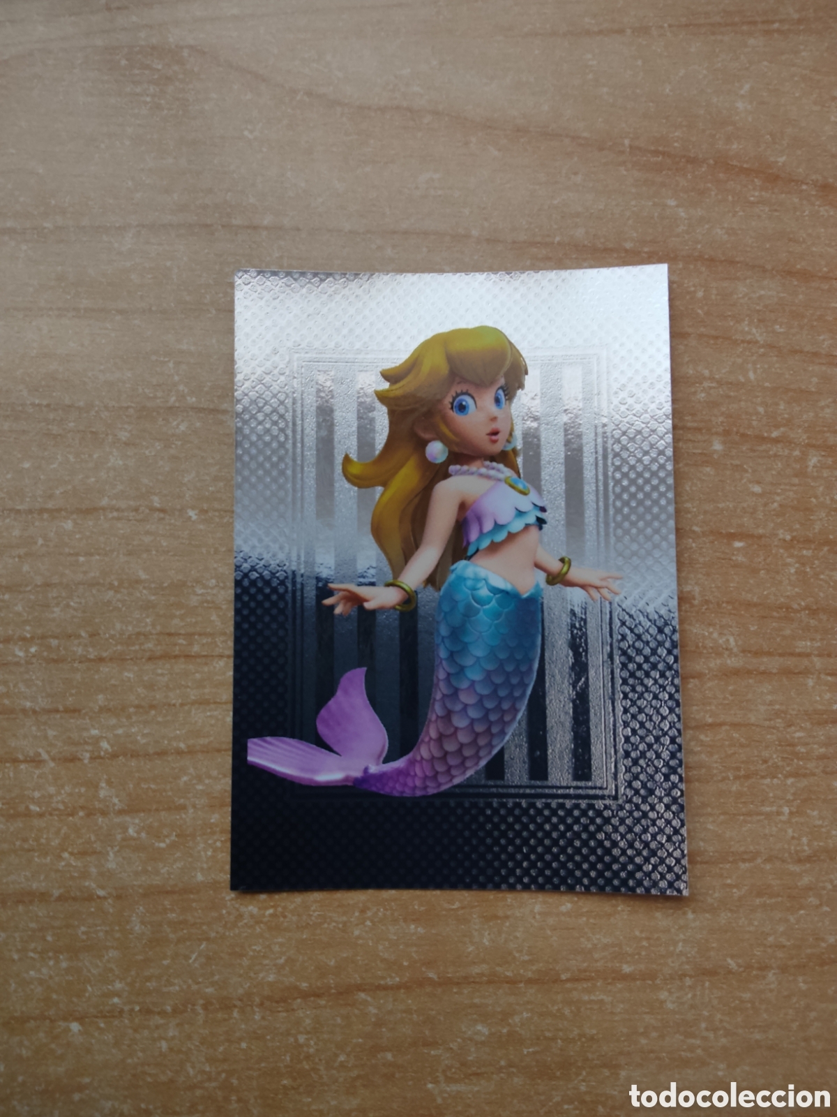 Coleccionismo cromos antiguos: 128 CROMO PEACH SUPER MARIO ITS A ME MARIO