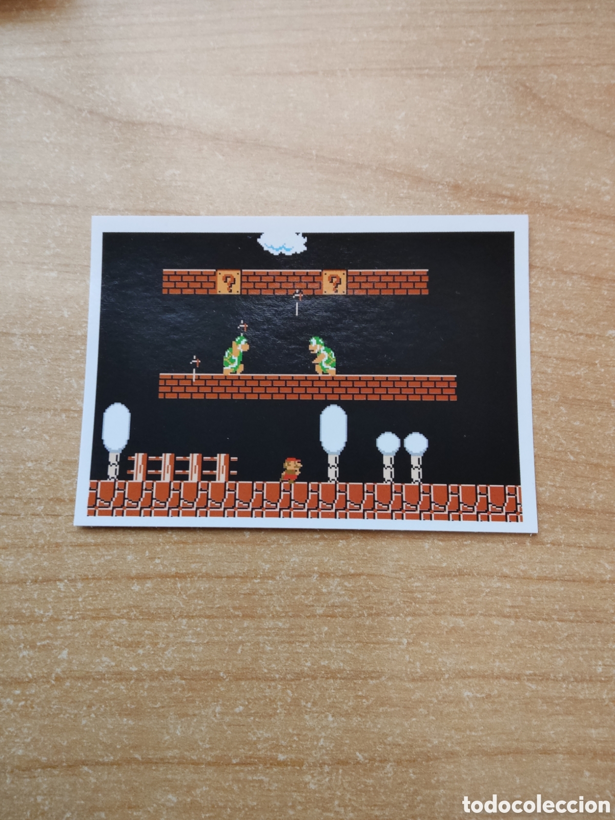 Coleccionismo cromos antiguos: 19 CROMO SUPER MARIO ITS A ME MARIO