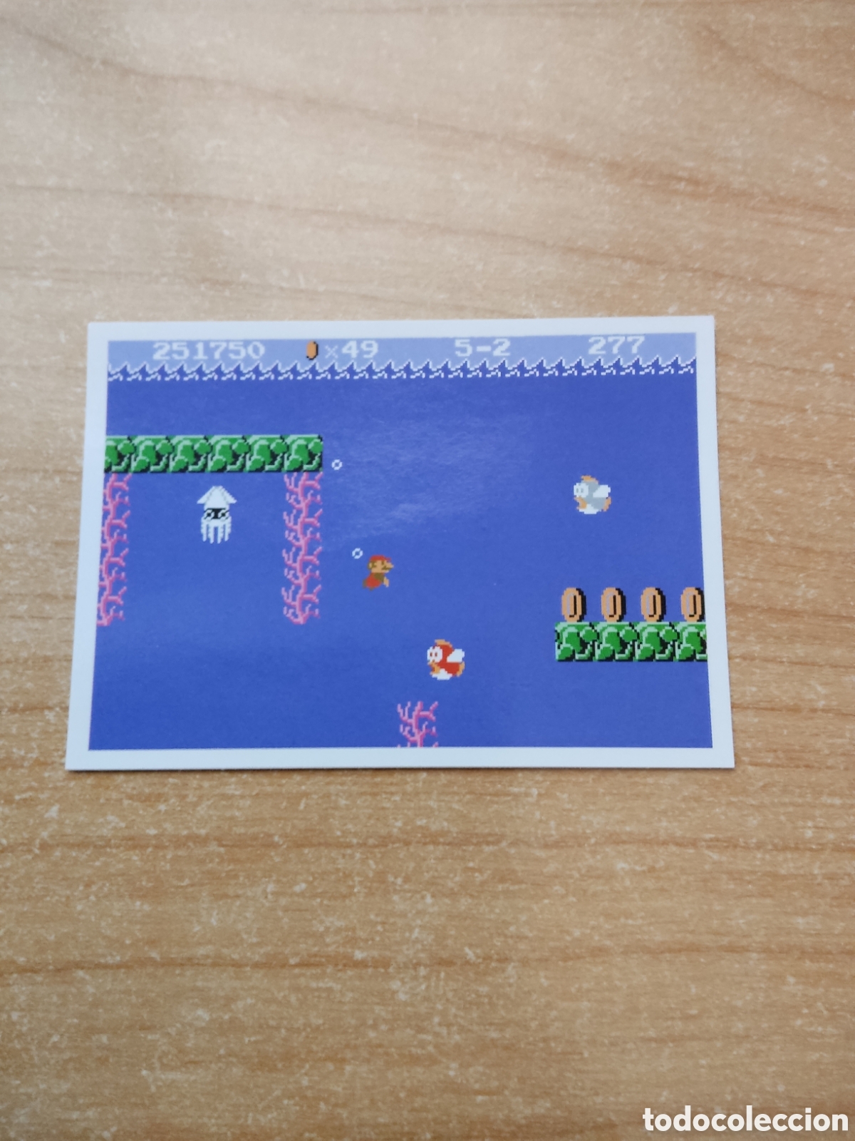 Coleccionismo cromos antiguos: 18 CROMO SUPER MARIO ITS A ME MARIO