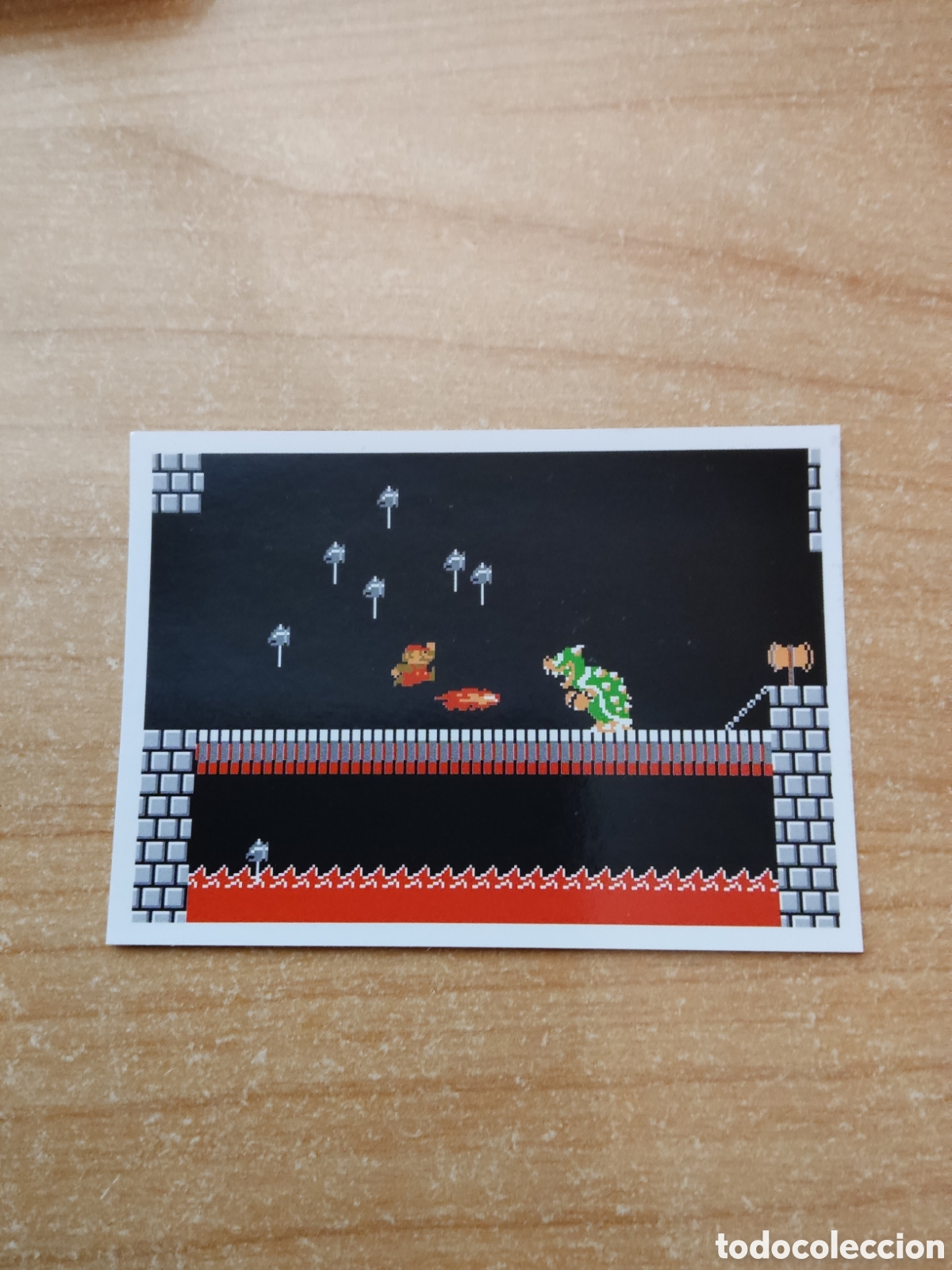 Coleccionismo cromos antiguos: 21 CROMO SUPER MARIO ITS A ME MARIO