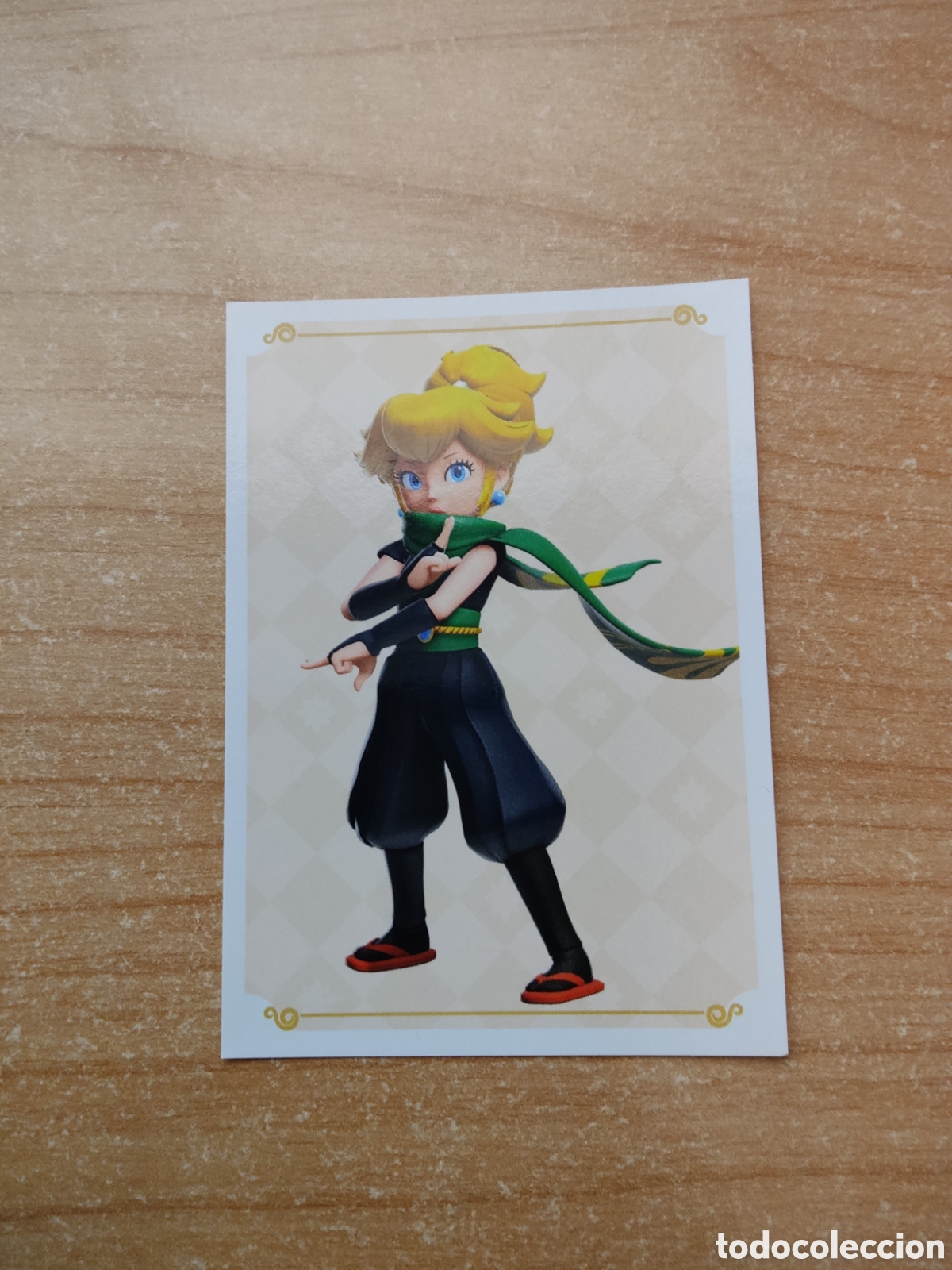 Coleccionismo cromos antiguos: 127 CROMO PEACH SUPER MARIO ITS A ME MARIO