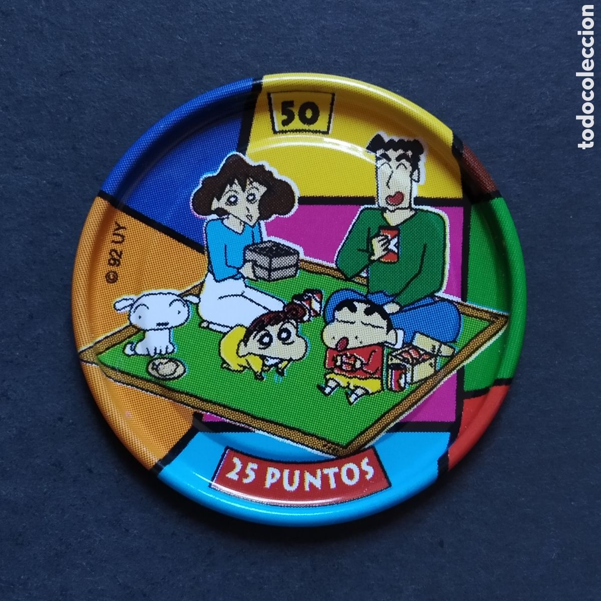 Coleccionismo cromos antiguos: METAL RAPPERS / TAZO - N&ordm; 050 - SHIN CHAN - A&Ntilde;O 2000 / 2001 - BOLLYCAO