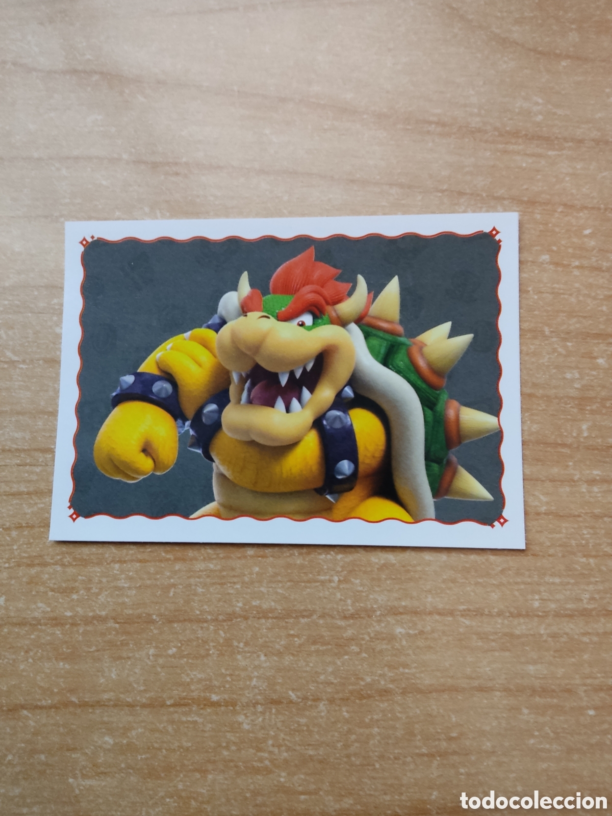 Collectionnisme Cartes &agrave; collectionner anciennes: 25 CROMO BOWSER SUPER MARIO ITS A ME MARIO