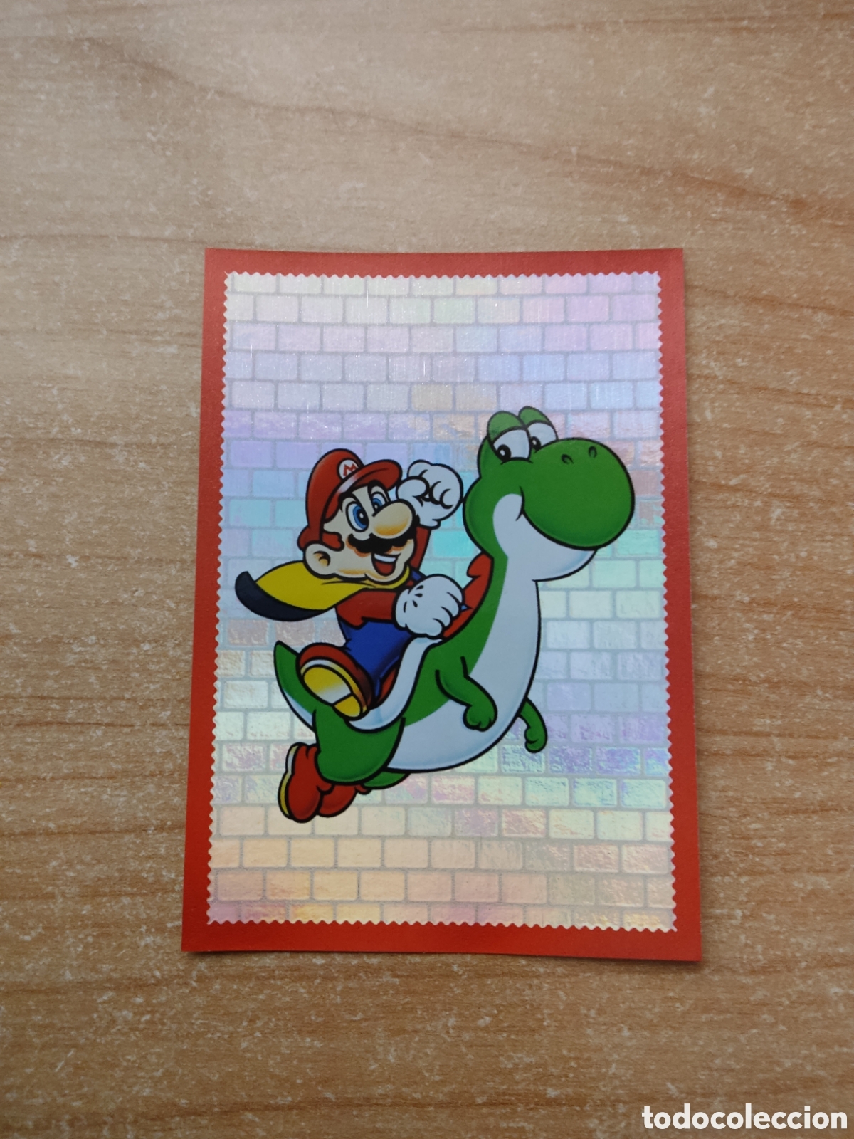 Colecionismo Cromos antigos: M5 CROMO SUPER MARIO ITS A ME MARIO