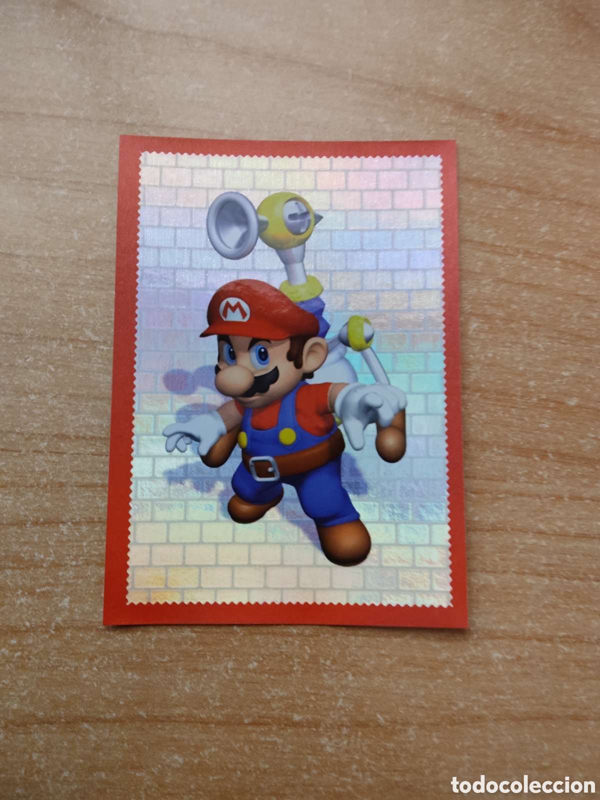 Colecionismo Cromos antigos: M8 CROMO SUPER MARIO ITS A ME MARIO