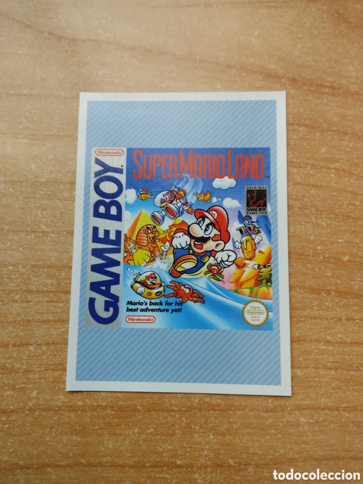 Colecionismo Cromos antigos: M25 PORTADA SUPERMARIOLAND SUPER MARIO ITS A ME MARIO