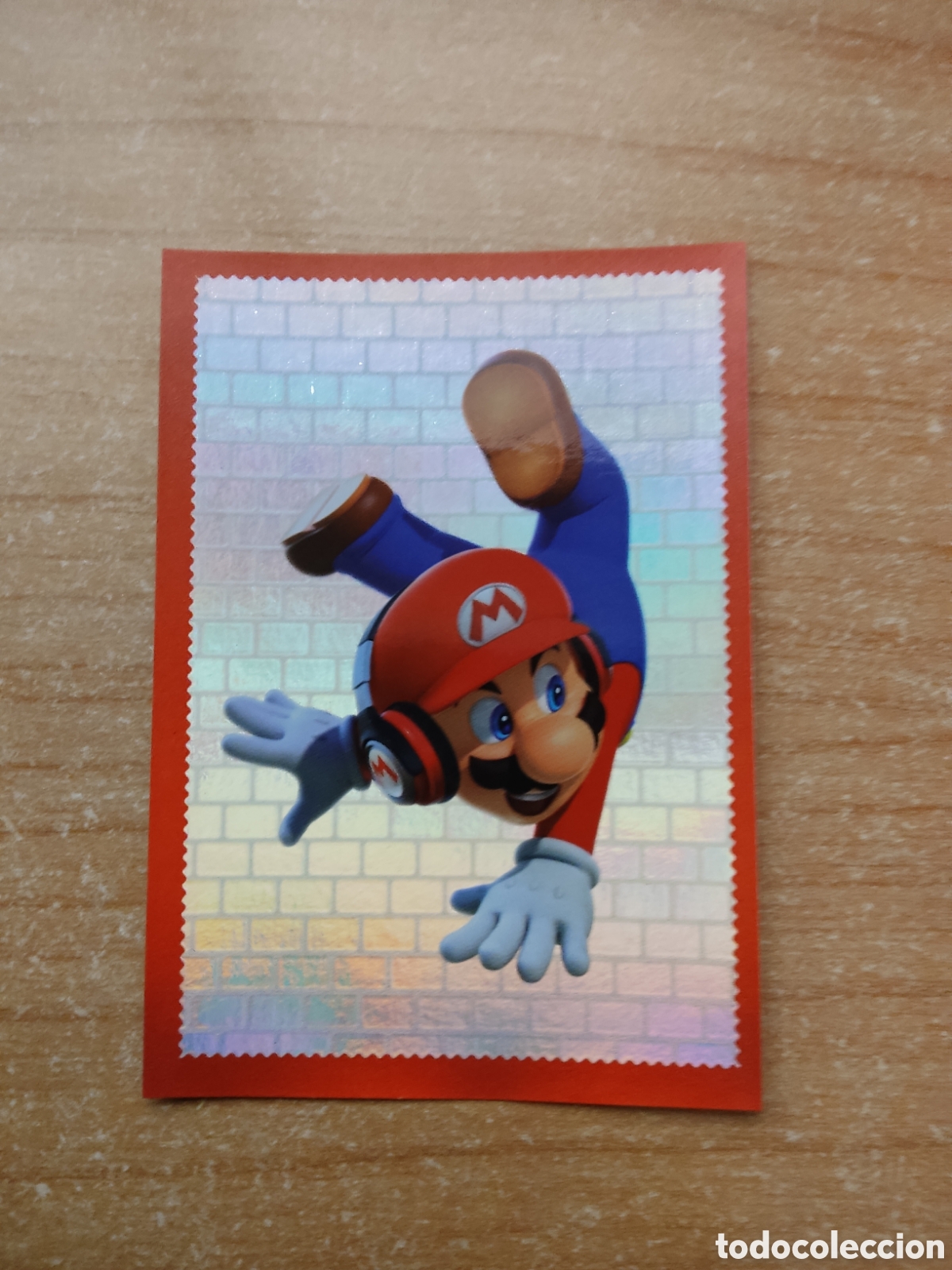 Colecionismo Cromos antigos: M18 CROMO SUPER MARIO ITS A ME MARIO
