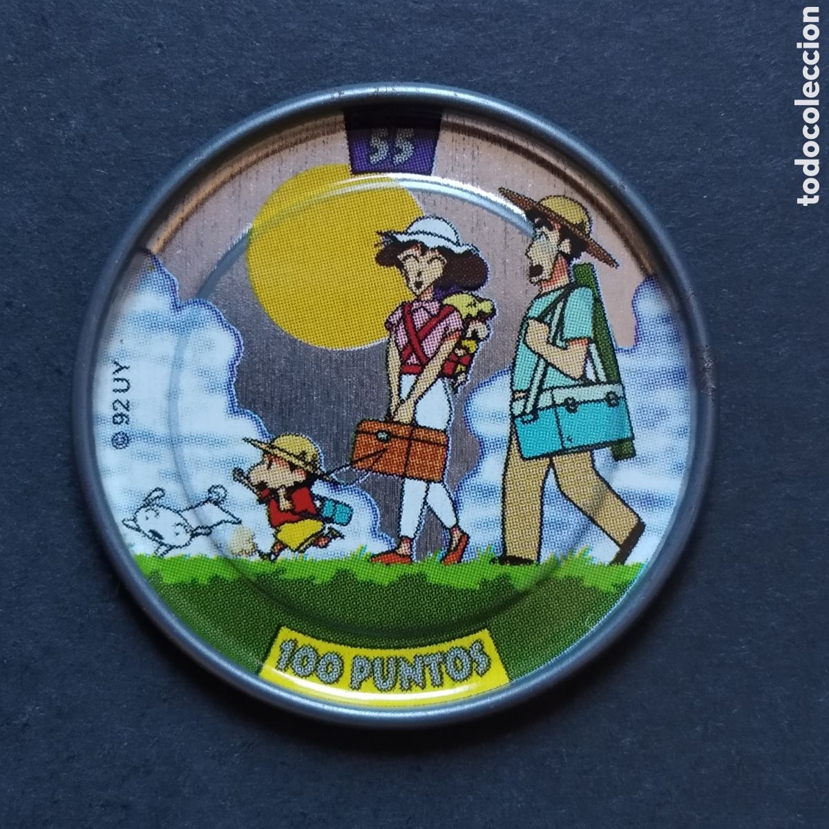 Coleccionismo cromos antiguos: METAL RAPPERS / TAZO - N&ordm; 055 - SHIN CHAN - A&Ntilde;O 2000 / 2001 - BOLLYCAO