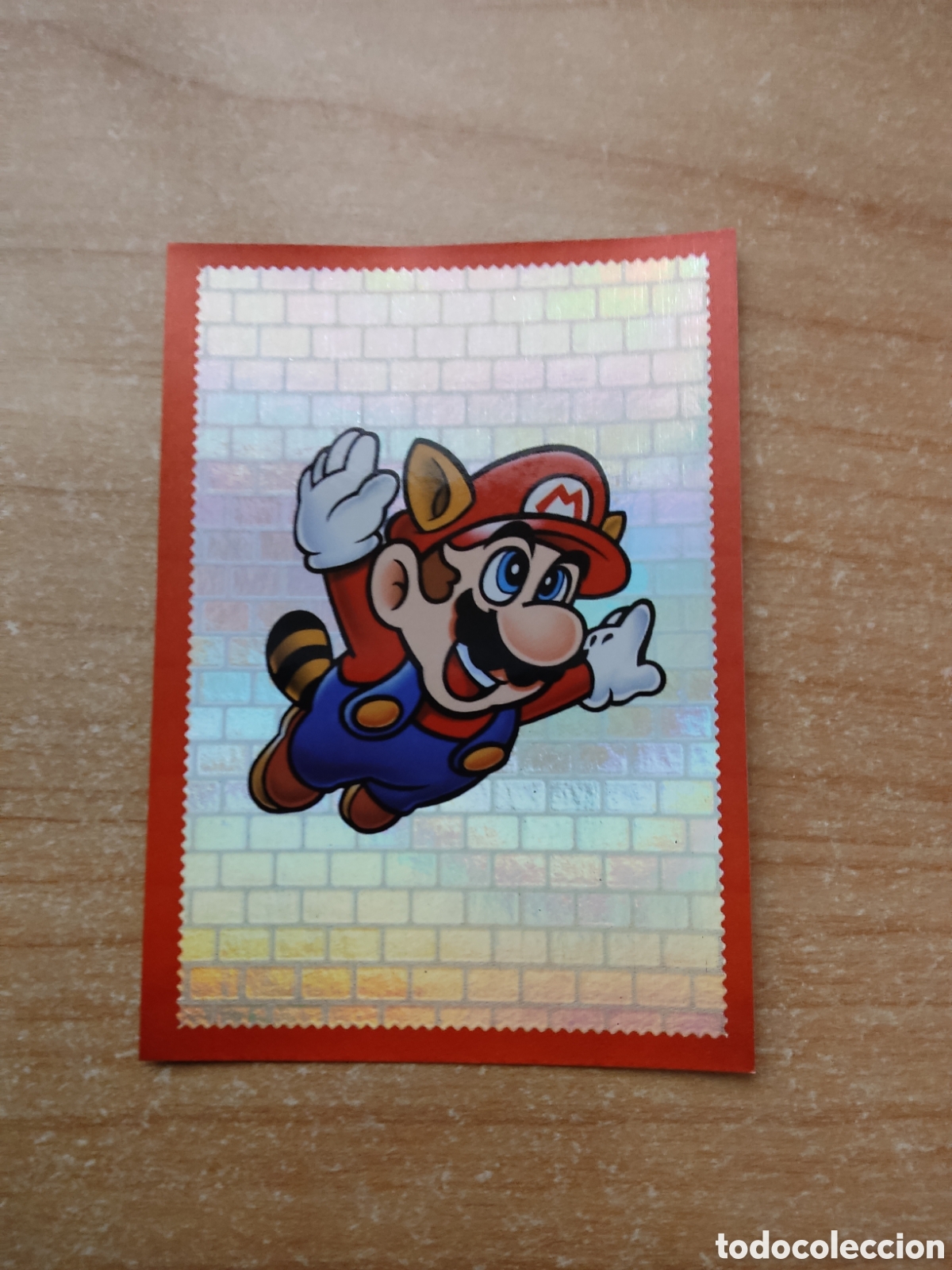 Coleccionismo cromos antiguos: M4 CROMO SUPER MARIO ITS A ME MARIO