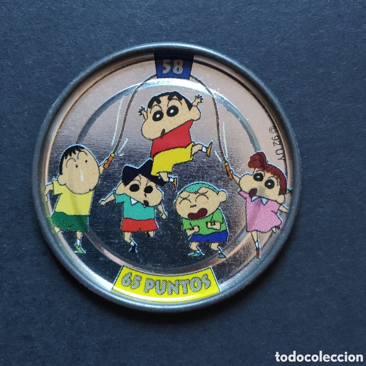 Coleccionismo cromos antiguos: METAL RAPPERS / TAZO - N&ordm; 058 - SHIN CHAN - A&Ntilde;O 2000 / 2001 - BOLLYCAO