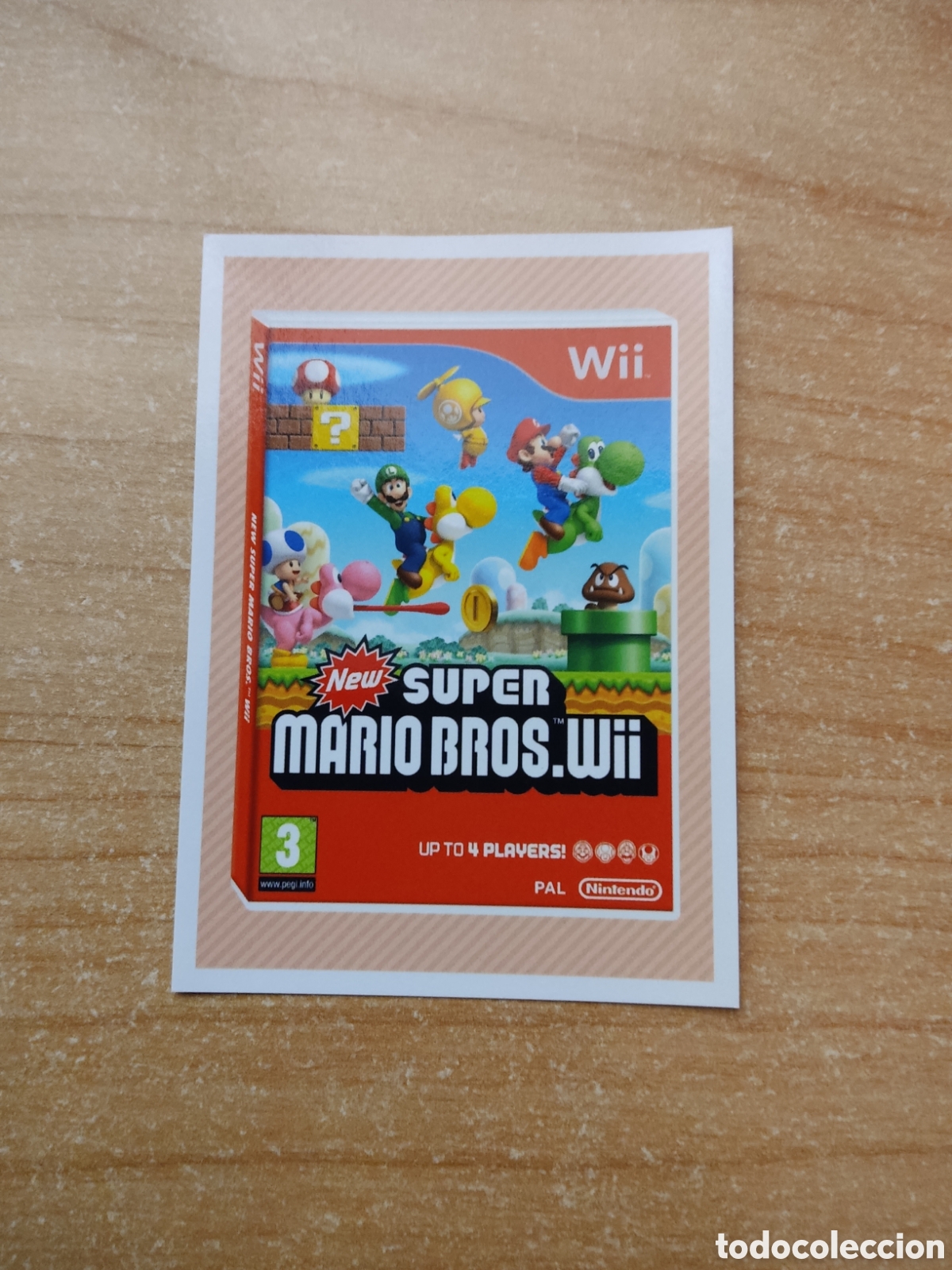 Coleccionismo cromos antiguos: M33 PORTADA SUPER MARIO BROS WII SUPER MARIO ITS A ME MARIO