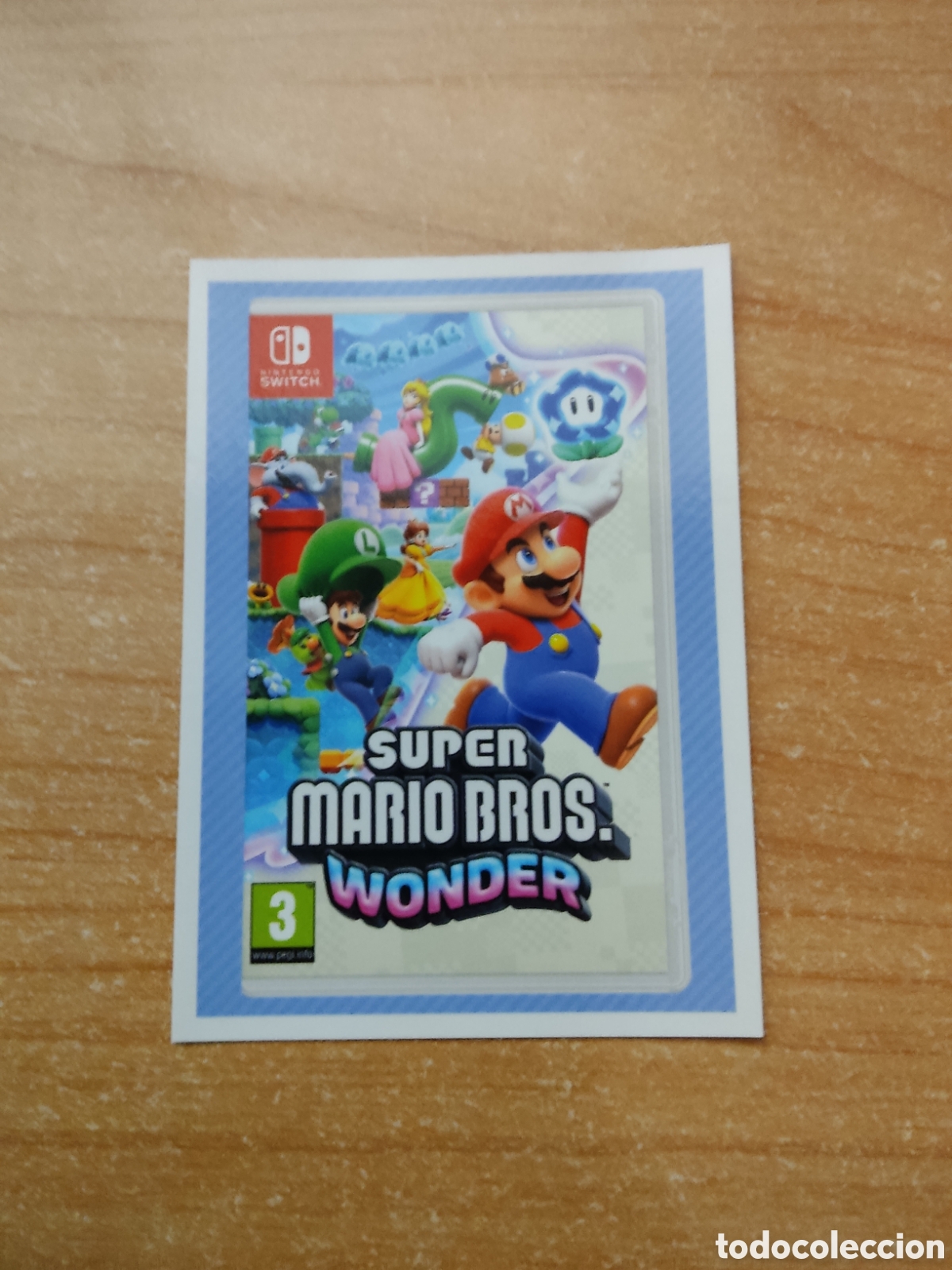Coleccionismo cromos antiguos: M44 PORTADA SUPER MARIO BROS WONDER SUPER MARIO ITS A ME MARIO