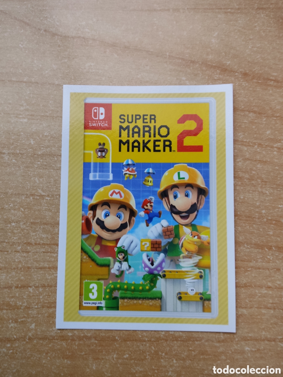 Coleccionismo cromos antiguos: M43 PORTADA SUPER MARIO MAKER 2 SUPER MARIO ITS A ME MARIO