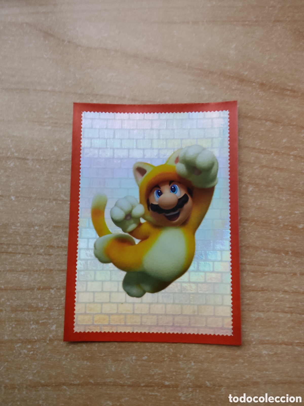 Coleccionismo cromos antiguos: M16 SUPER MARIO ITS A ME MARIO