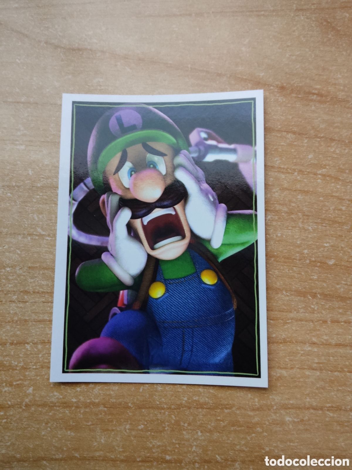 Coleccionismo cromos antiguos: 77 CROMO LUIGI SUPER MARIO ITS A ME MARIO