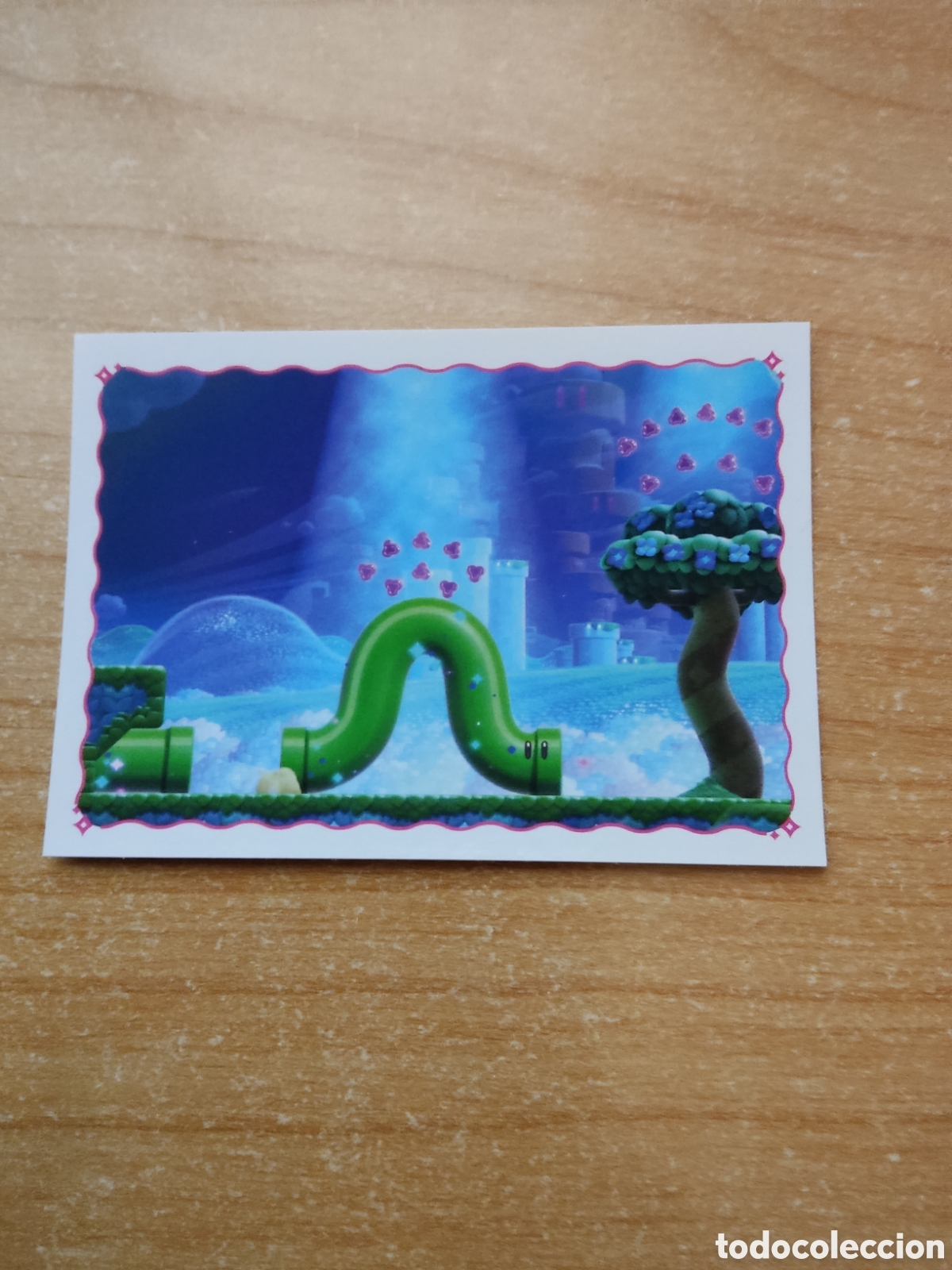 Coleccionismo cromos antiguos: 36 CROMO SUPER MARIO ITS A ME MARIO