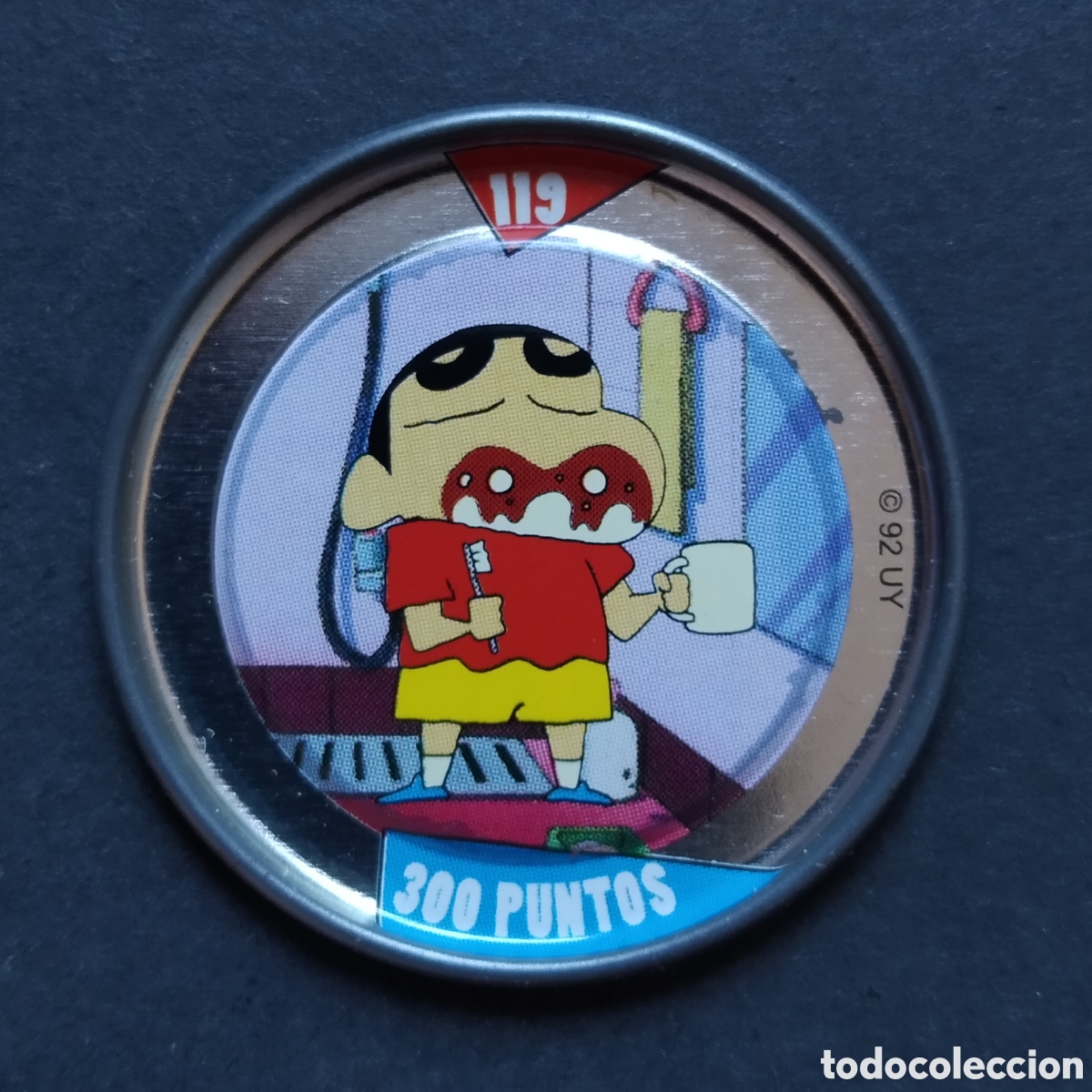 Coleccionismo cromos antiguos: METAL RAPPERS / TAZO - N&ordm; 119 - SHIN CHAN - A&Ntilde;O 2000 / 2001 - BOLLYCAO