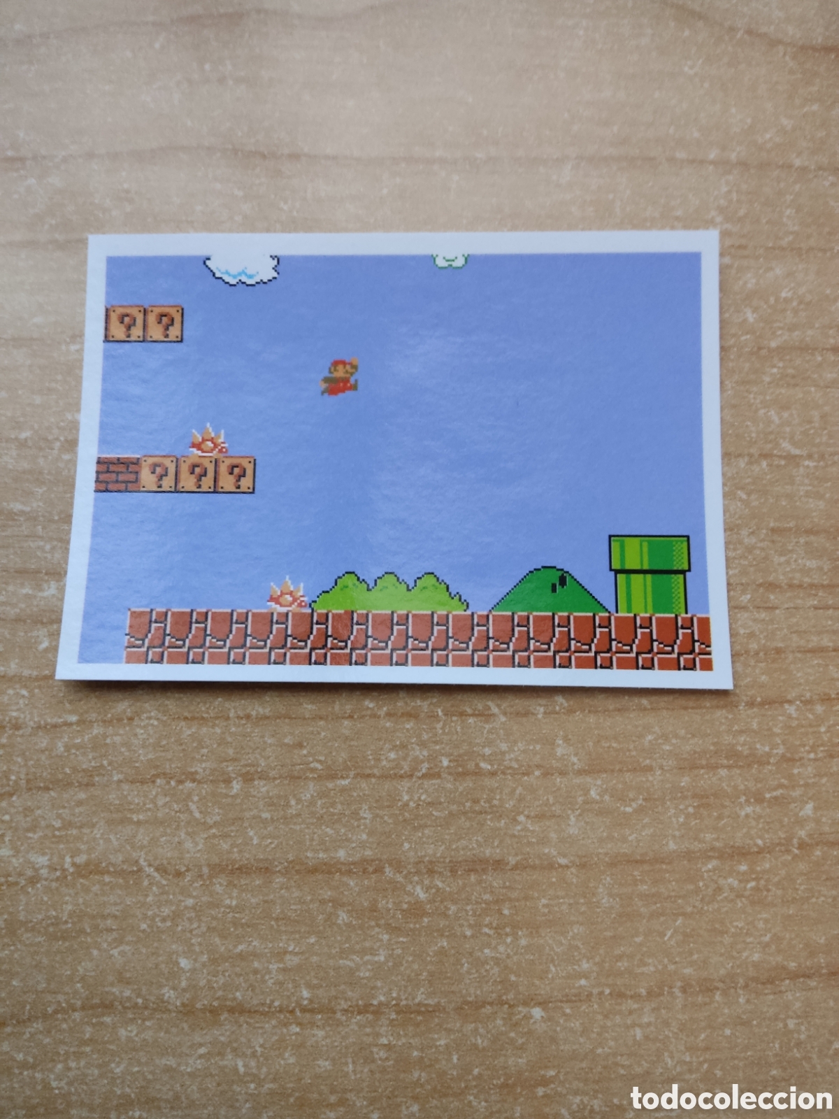 Collectionnisme Cartes &agrave; collectionner anciennes: 17 CROMO SUPER MARIO ITS A ME MARIO