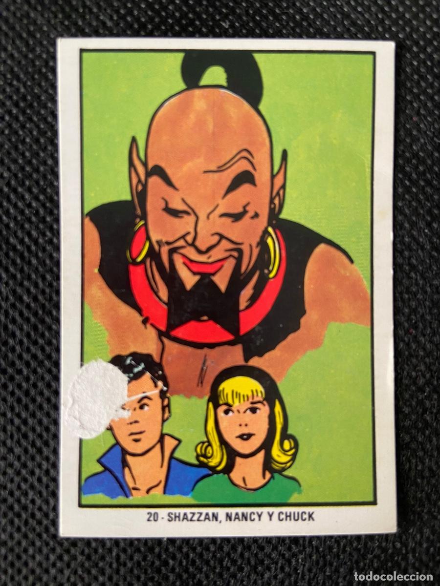 Coleccionismo cromos antiguos: ANTIGUO CROMO 20 &ldquo; SHAZZAN &ldquo; NUEVO FESTIVAL HANNA BARBERA FHER 1973