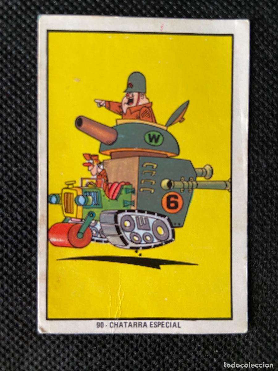 Coleccionismo cromos antiguos: ANTIGUO CROMO 90 &ldquo; COCHE CHATARRA ESPECIAL &ldquo; NUEVO FESTIVAL HANNA BARBERA FHER 1973