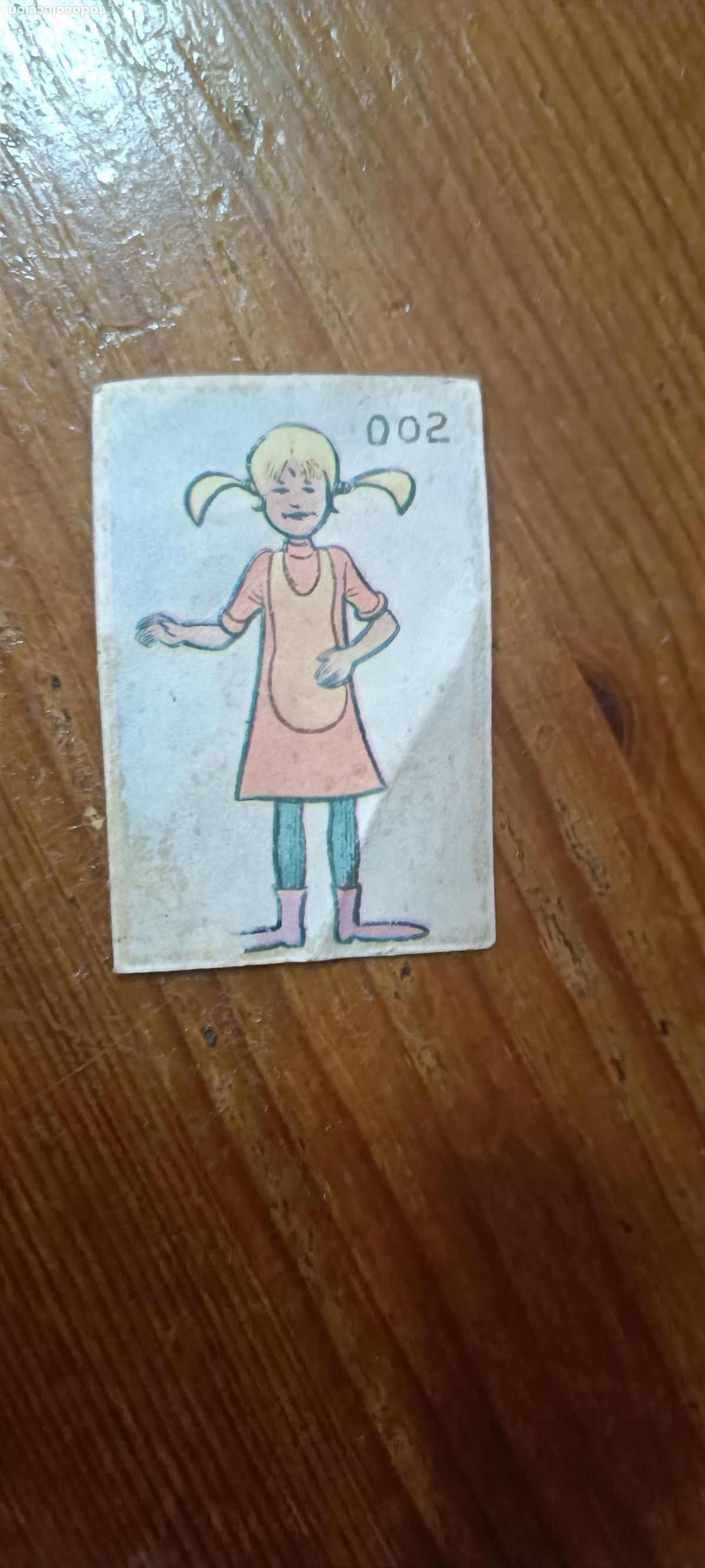 Coleccionismo cromos antiguos: CROMO 2 PIPPI CALZASLARGAS Y SUS AMIGUITOS 1975 PIPAS GRAELL TOSTAVAL