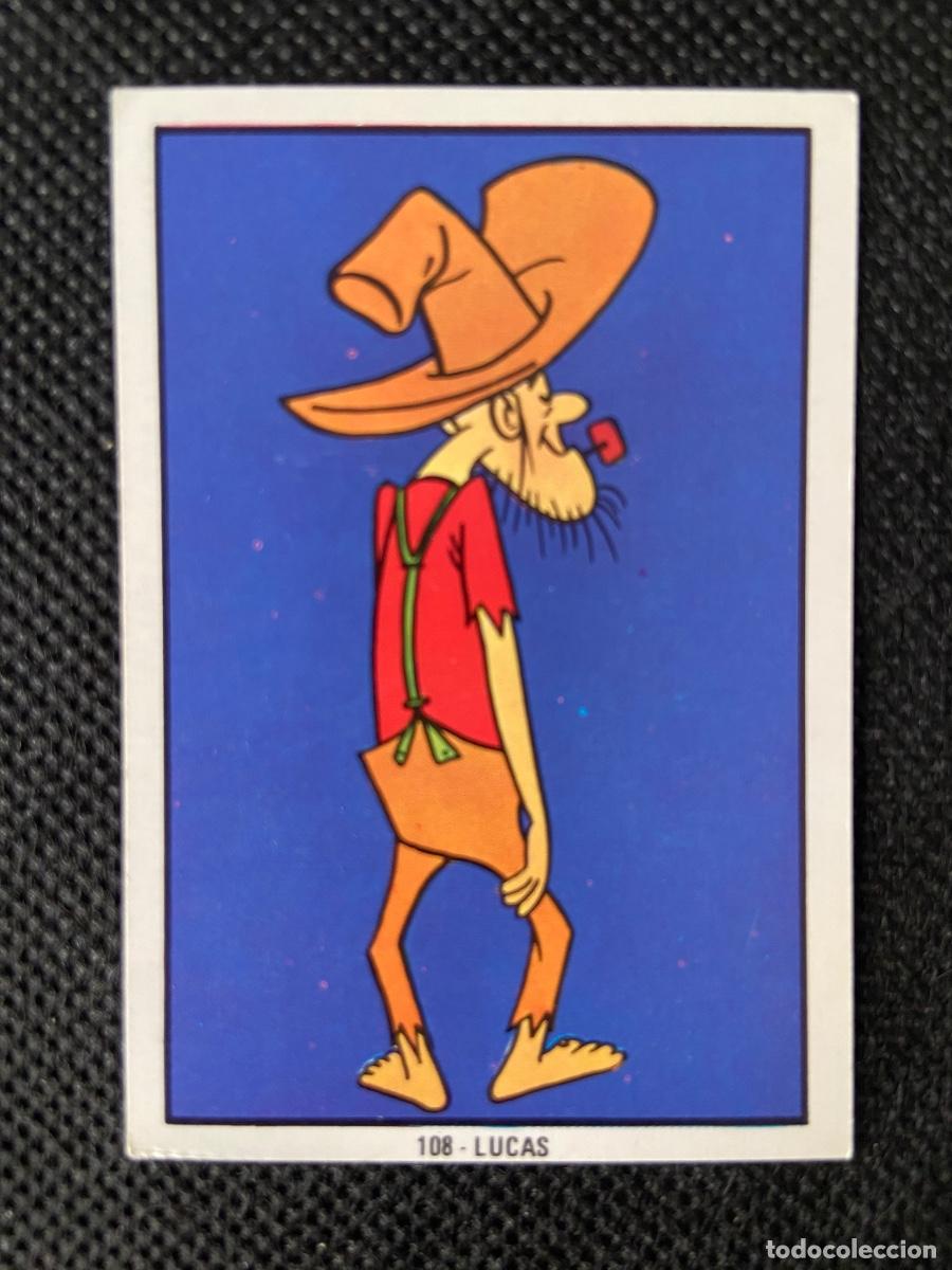Coleccionismo cromos antiguos: ANTIGUO CROMO 108 &ldquo; LUCAS &ldquo; NUEVO FESTIVAL HANNA BARBERA FHER 1973