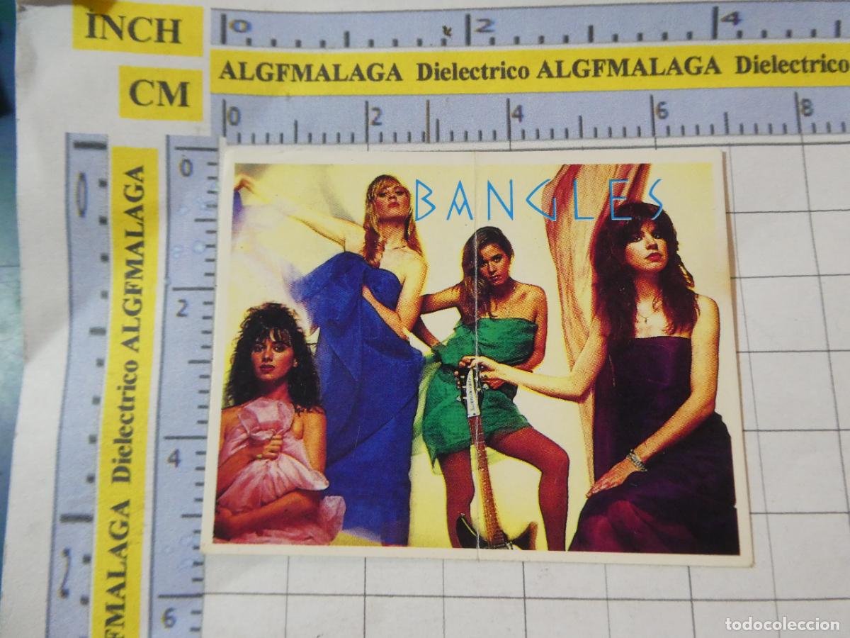 Coleccionismo cromos antiguos: CROMO CHUCHER&Iacute;AS PASTELITOS. MATUTANO SONRICS PEGATE ESTRELLAS ROCK. BANGLES 110