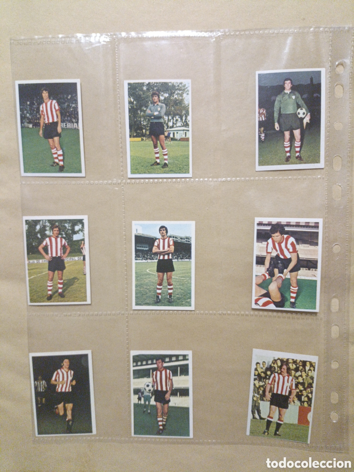 Coleccionismo cromos antiguos: Atl&eacute;tico de Bilbao 75-76