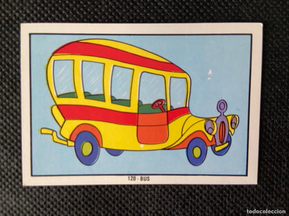 Coleccionismo cromos antiguos: ANTIGUO CROMO 120 &ldquo; BUS &ldquo; NUEVO FESTIVAL HANNA BARBERA FHER 1973