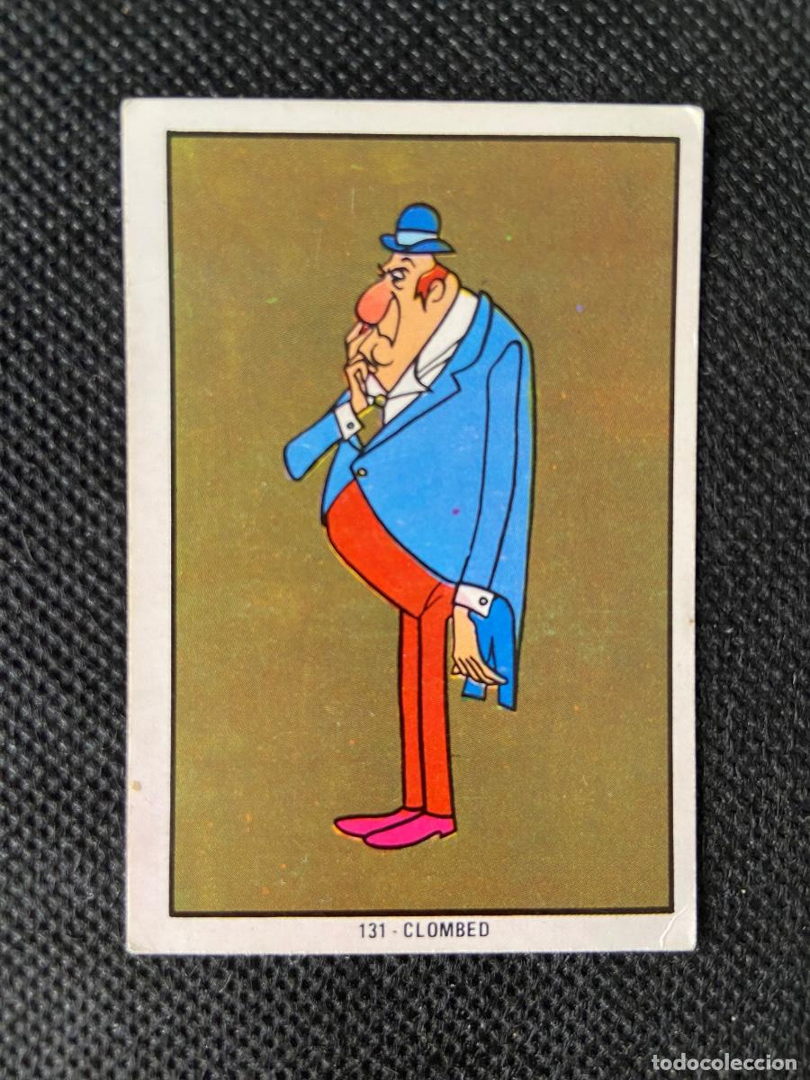 Coleccionismo cromos antiguos: ANTIGUO CROMO 131 &ldquo; CLOMBED &ldquo; NUEVO FESTIVAL HANNA BARBERA FHER 1973