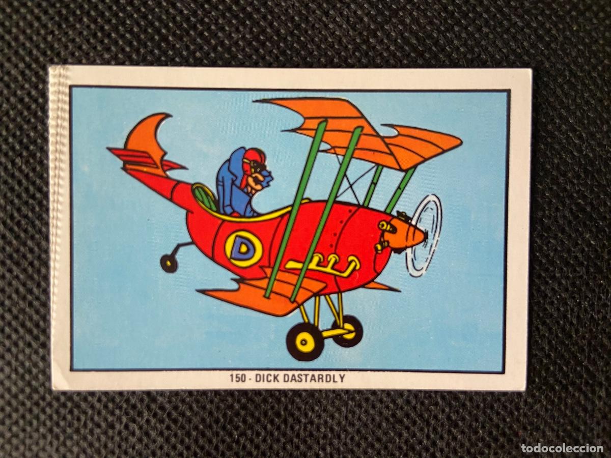 Coleccionismo cromos antiguos: ANTIGUO CROMO 150 &ldquo; DICK DASTARDLY &ldquo; NUEVO FESTIVAL HANNA BARBERA FHER 1973