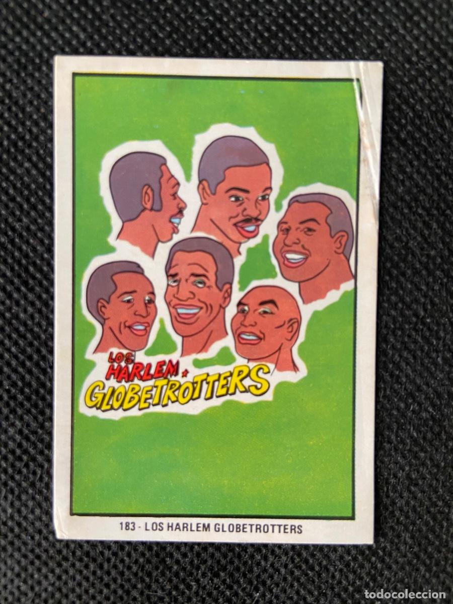 Coleccionismo cromos antiguos: ANTIGUO CROMO 183 &ldquo; LOS HARLEN GLOBERTROTTERS &ldquo; NUEVO FESTIVAL HANNA BARBERA FHER 1973