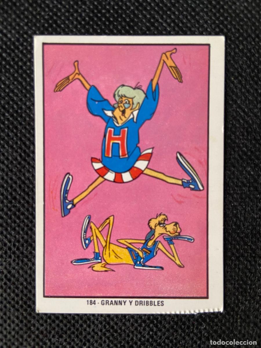 Coleccionismo cromos antiguos: ANTIGUO CROMO 184 &ldquo; GRANNY Y DRIBBLES &ldquo; NUEVO FESTIVAL HANNA BARBERA FHER 1973