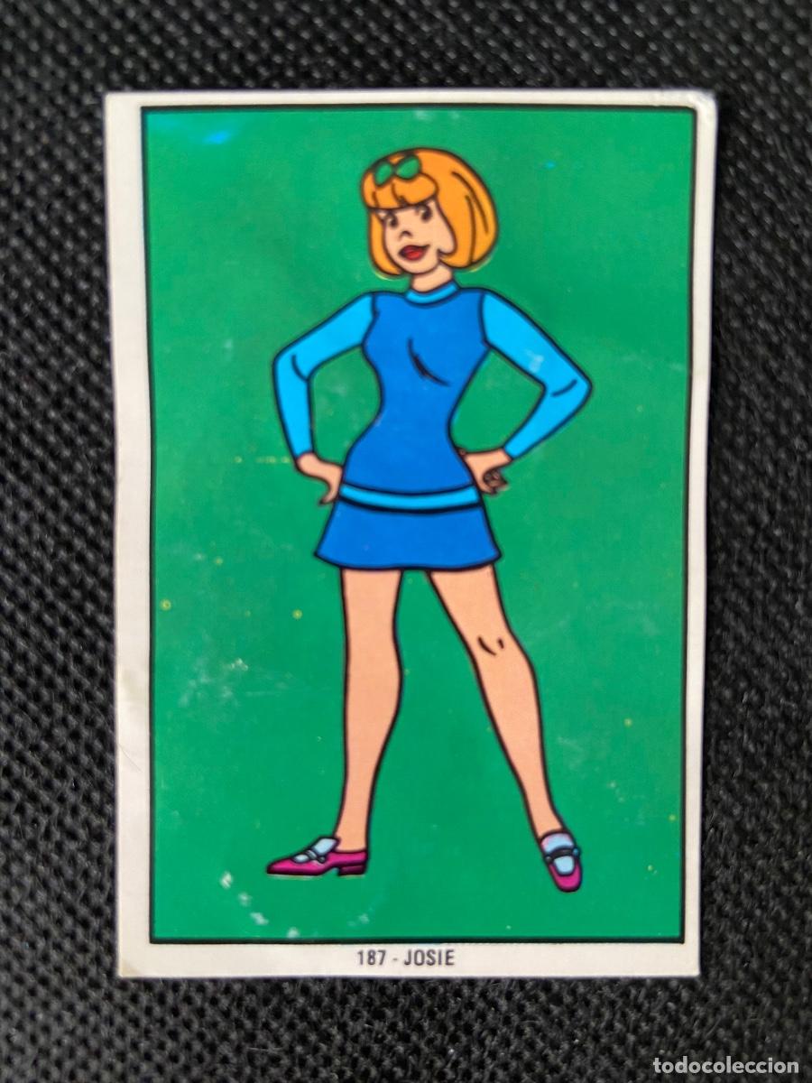 Coleccionismo cromos antiguos: ANTIGUO CROMO 187 &ldquo; JOSIE &ldquo; NUEVO FESTIVAL HANNA BARBERA FHER 1973