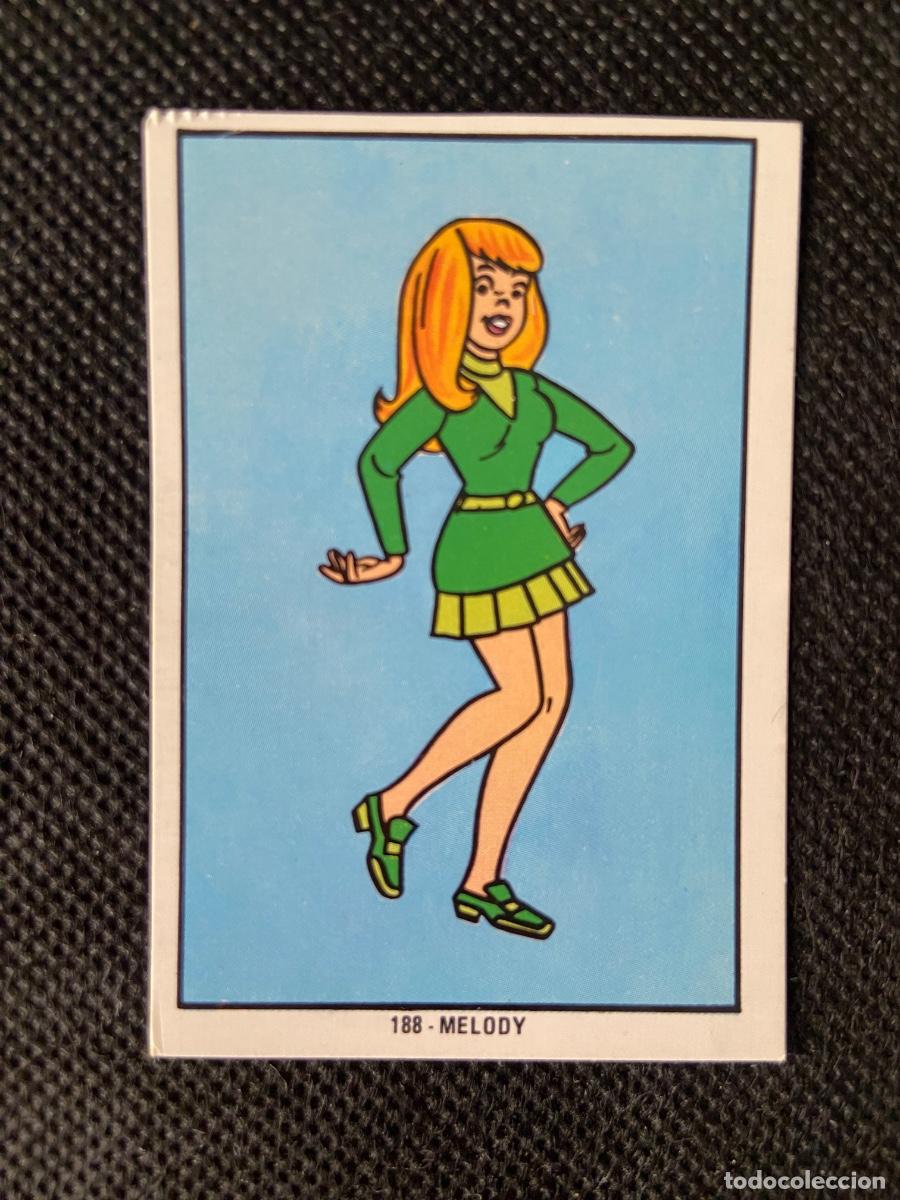 Coleccionismo cromos antiguos: ANTIGUO CROMO 188 &ldquo; MELODY &ldquo; NUEVO FESTIVAL HANNA BARBERA FHER 1973
