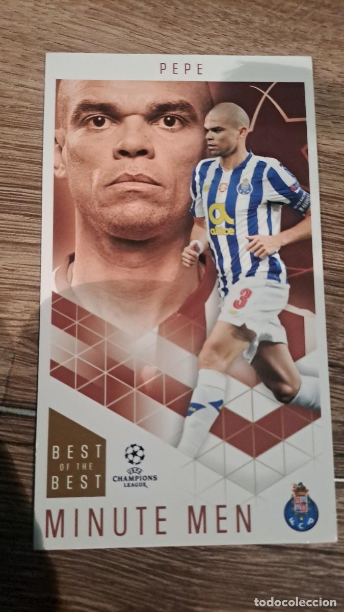 Coleccionismo cromos antiguos: CROMO PEPE 63 PORTO OPORTO MINUTE MEN BEST OF THE BEST 2020 2021 20 21 CHAMPIONS LEAGUE TOPPS
