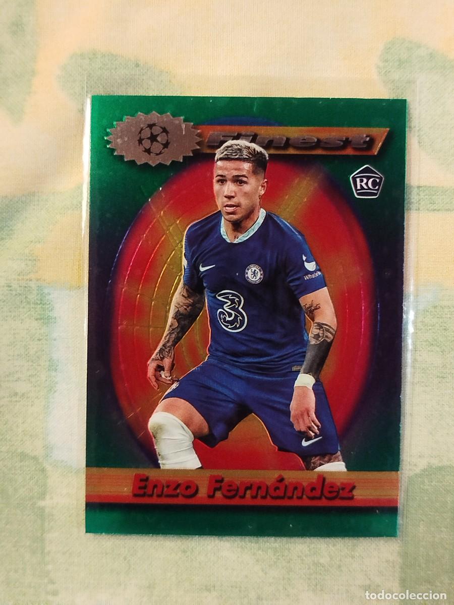 Coleccionismo cromos antiguos: 5. Enzo Fern&aacute;ndez (Chelsea) RC - Topps Finest Flashbacks UEFA Club 2022-23
