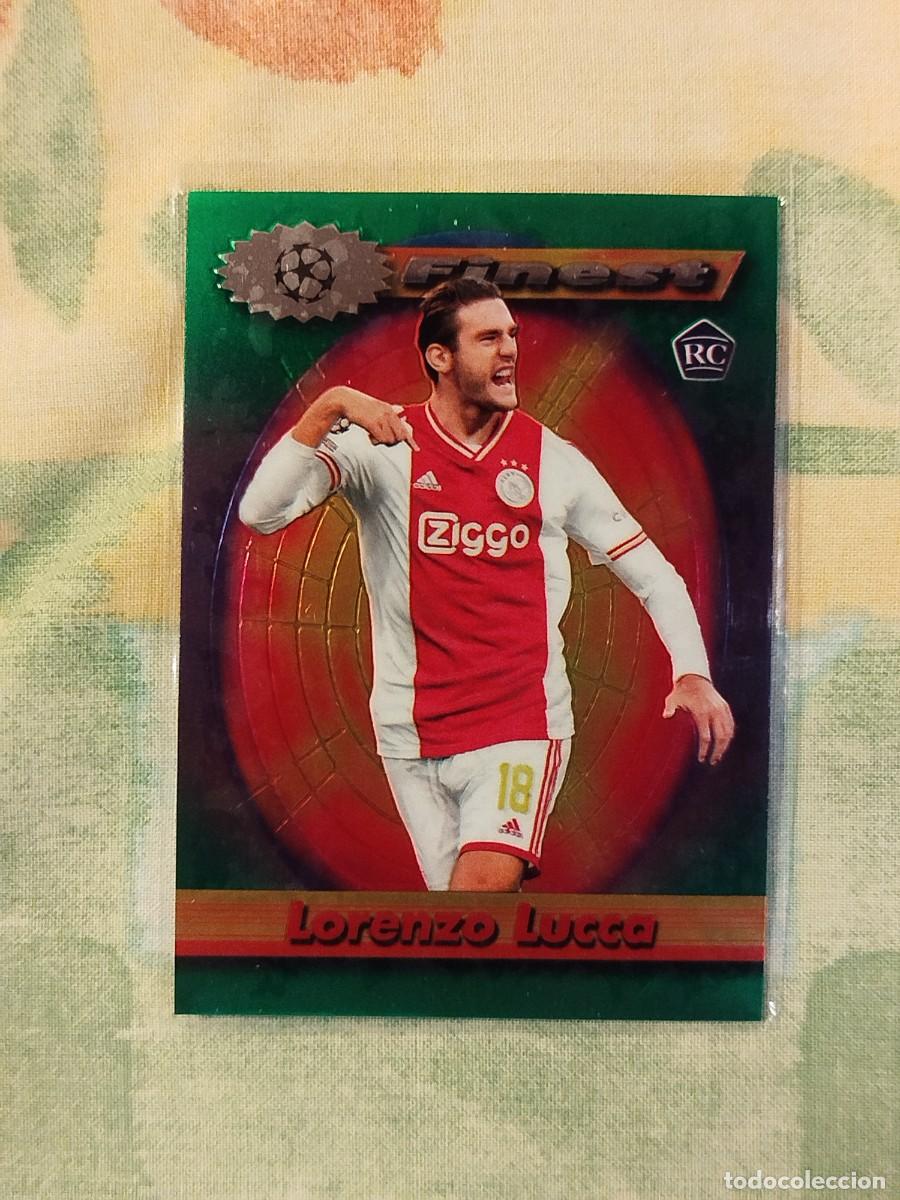 Coleccionismo cromos antiguos: 18. Lorenzo Lucca (Ajax) RC - Topps Finest Flashbacks UEFA Club 2022-23