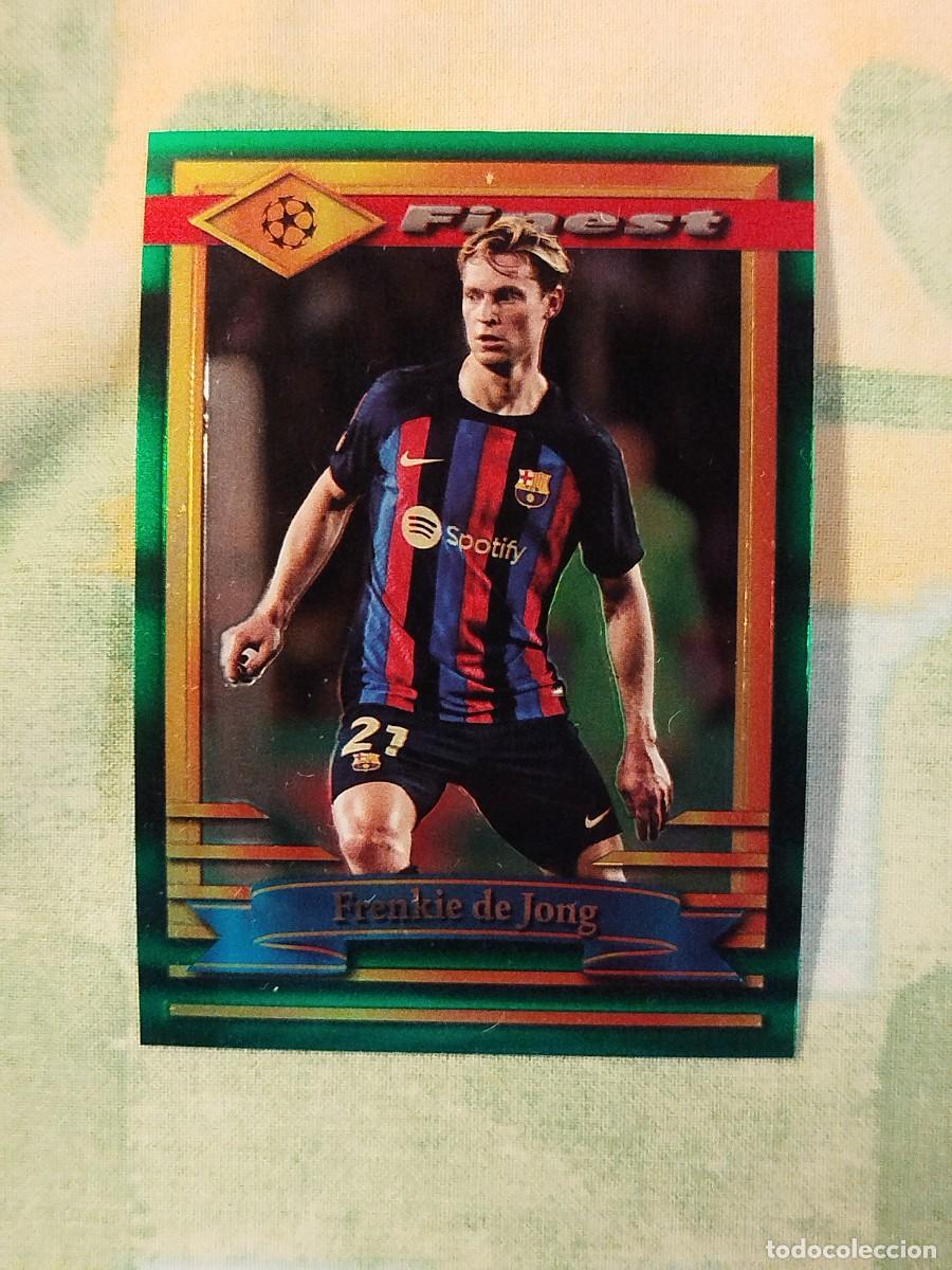 Coleccionismo cromos antiguos: 21. Frenkie De Jong (FC Barcelona) - Topps Finest Flashbacks UEFA Club 2022-23
