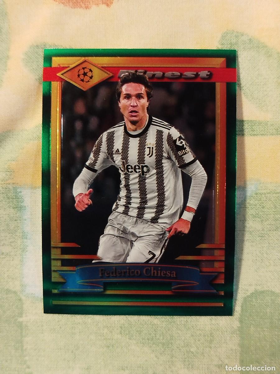Coleccionismo cromos antiguos: 22. Federico Chiesa (Juventus) - Topps Finest Flashbacks UEFA Club 2022-23