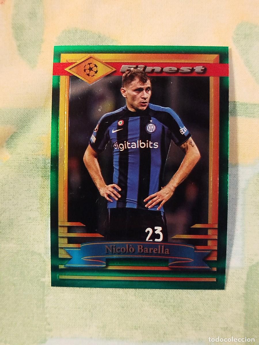 Coleccionismo cromos antiguos: 23. Nicol&oacute; Barella (Inter Milan) - Topps Finest Flashbacks UEFA Club 2022-23