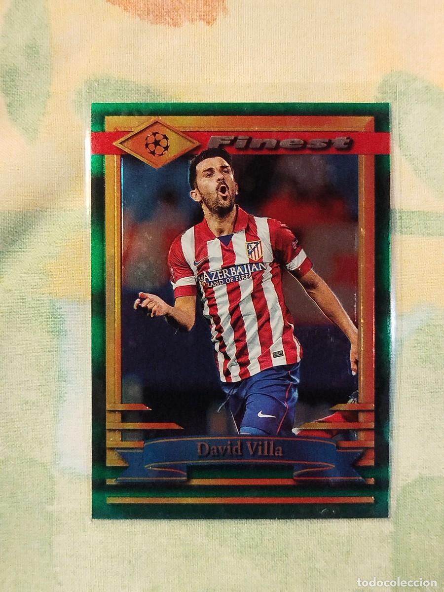 Coleccionismo cromos antiguos: 26. David Villa (Atl&eacute;tico Madrid) - Topps Finest Flashbacks UEFA Club 2022-23