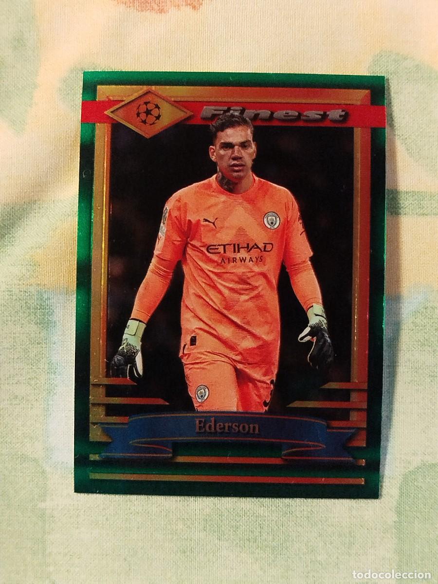 Coleccionismo cromos antiguos: 27. Ederson (Manchester City) - Topps Finest Flashbacks UEFA Club 2022-23